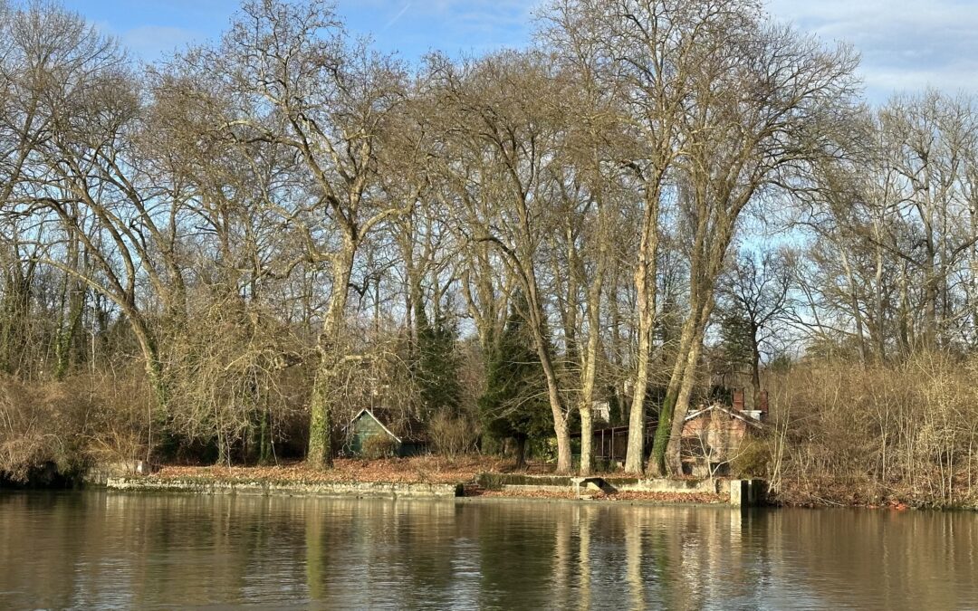 Féricy le 18 décembre avec Éric. Photos d’Isabelle.