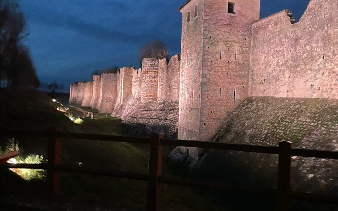 Provins Lumières le 6 décembre. Photos de Valérie.