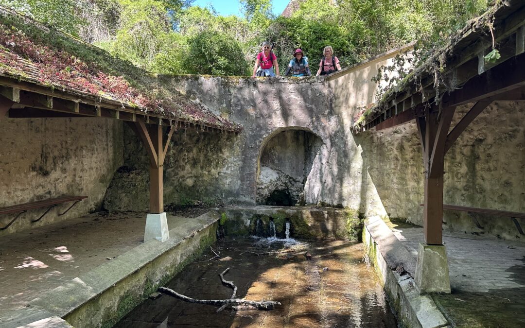 St-Germain-Laval le 23 avril avec Éric. Photos d’Isabelle