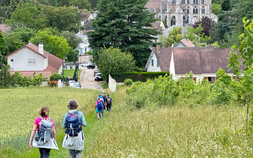 St-Sulpice-de-Favières le 4 juin avec Éric. Photos d’Isabelle