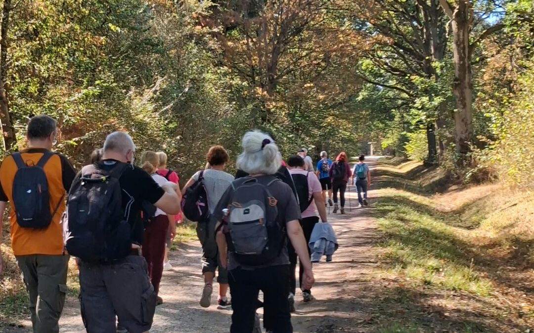 Rougeau le 6 octobre avec Christian. Photos de Nadine et Isabelle